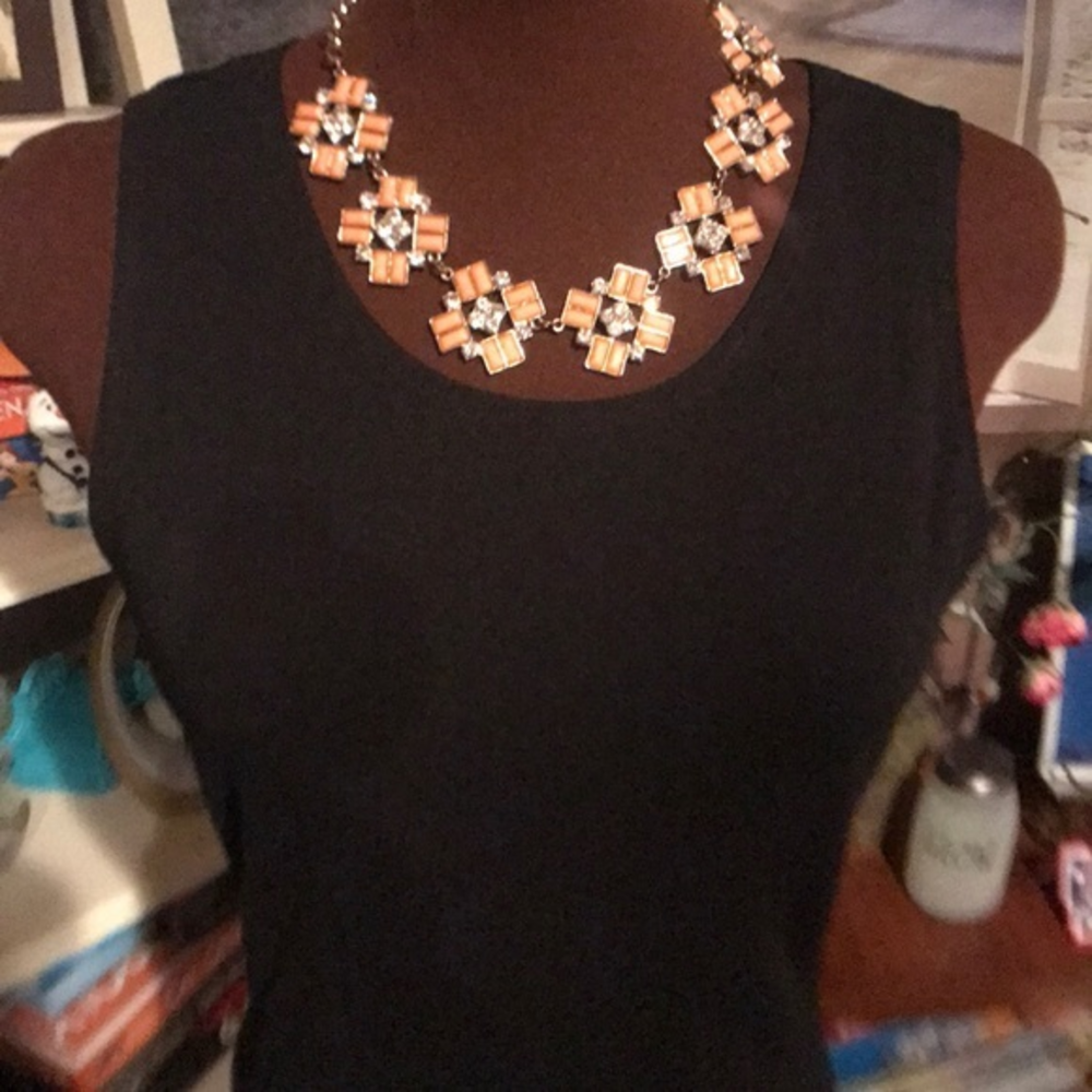 Vintage Casual Corner Annex Petite PP Black Maxi Dress NWT 90s Y2K